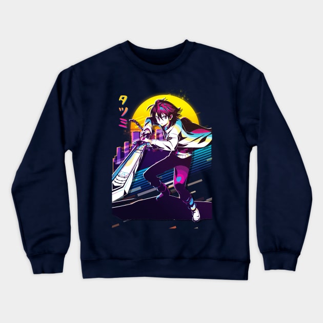 Akame ga Kill! - Tatsumi Crewneck Sweatshirt by 80sRetro